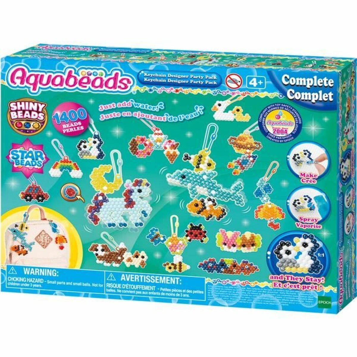Håndverksspill Aquabeads Flerfarget